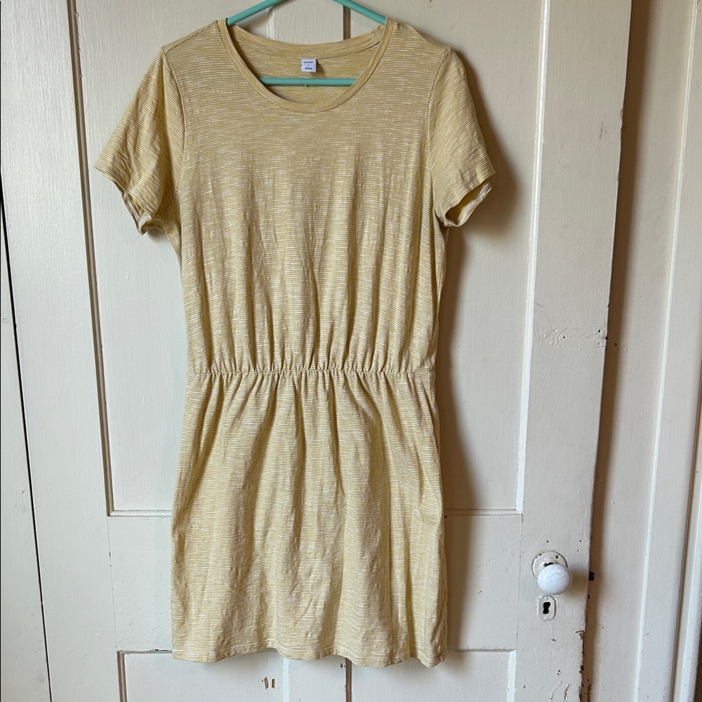 Old Navy Yellow Striped Top